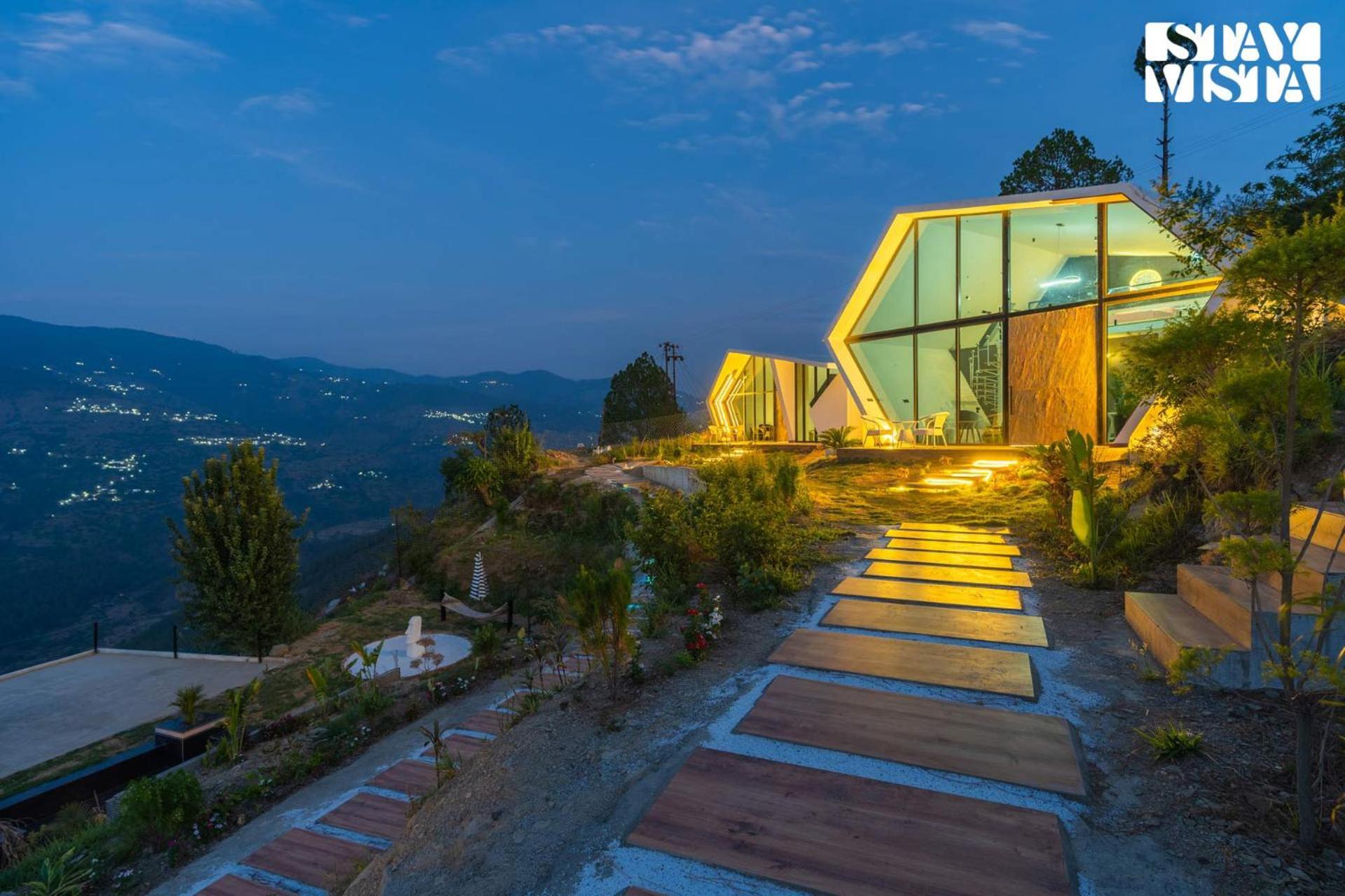 Stayvista At Luna Nova With Outdoor Pool - Ranikhet Exteriér fotografie
